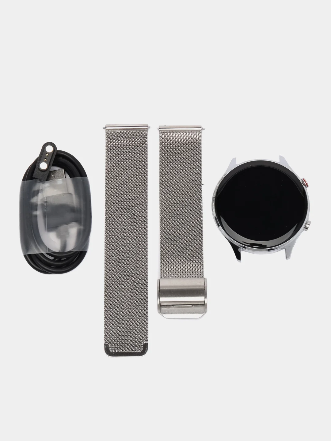 Серебряный умные часы CheckME Smart MSAK50BB / CMSAK50GG / CMSAK50SS