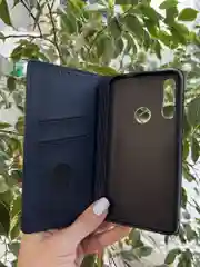 Синий чехол книжка elitcase для Huawei P Smart Z и Honor 9X / Хуавей Р Смарт З и Хонор 9Х