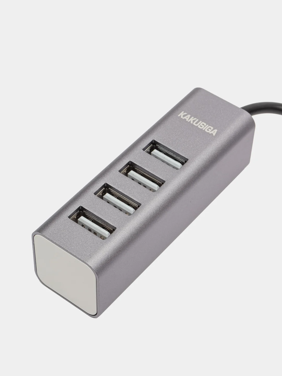Серый хаб, адаптер, разветвитель 4 USB HUB - Type-A 2.0