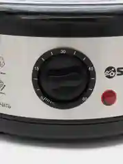 Пароварка SAKURA SA-7216-2 2ч (5л) 500Вт нержчерн