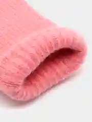 Розовый варежки детские
