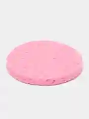 Розовый спонж для умывания пористый