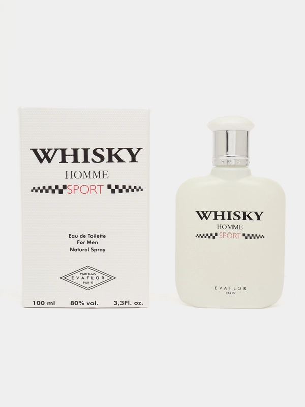 Evaflor Туалетная вода Whisky Homme Sport, 100 мл