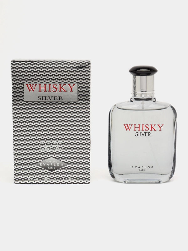Evaflor Туалетная вода "Whisky Silver", 100 мл