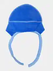 Шапочка чепчик для малышей на завязках, утеплённая, велюр