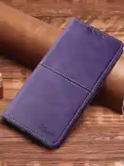 Фиолетовый чехол книжка elitcase для Huawei P Smart (2021) и Huawei Y7a