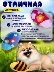 Игрушка для собак, тапочек с пищалкой