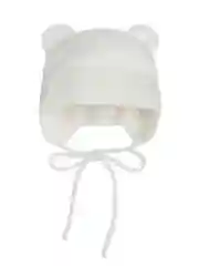 Молочный шапка детская вязаная Amarobaby Pure Love BEAR