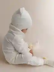 Молочный шапка детская вязаная Amarobaby Pure Love BEAR
