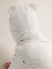 Молочный шапка детская вязаная Amarobaby Pure Love BEAR