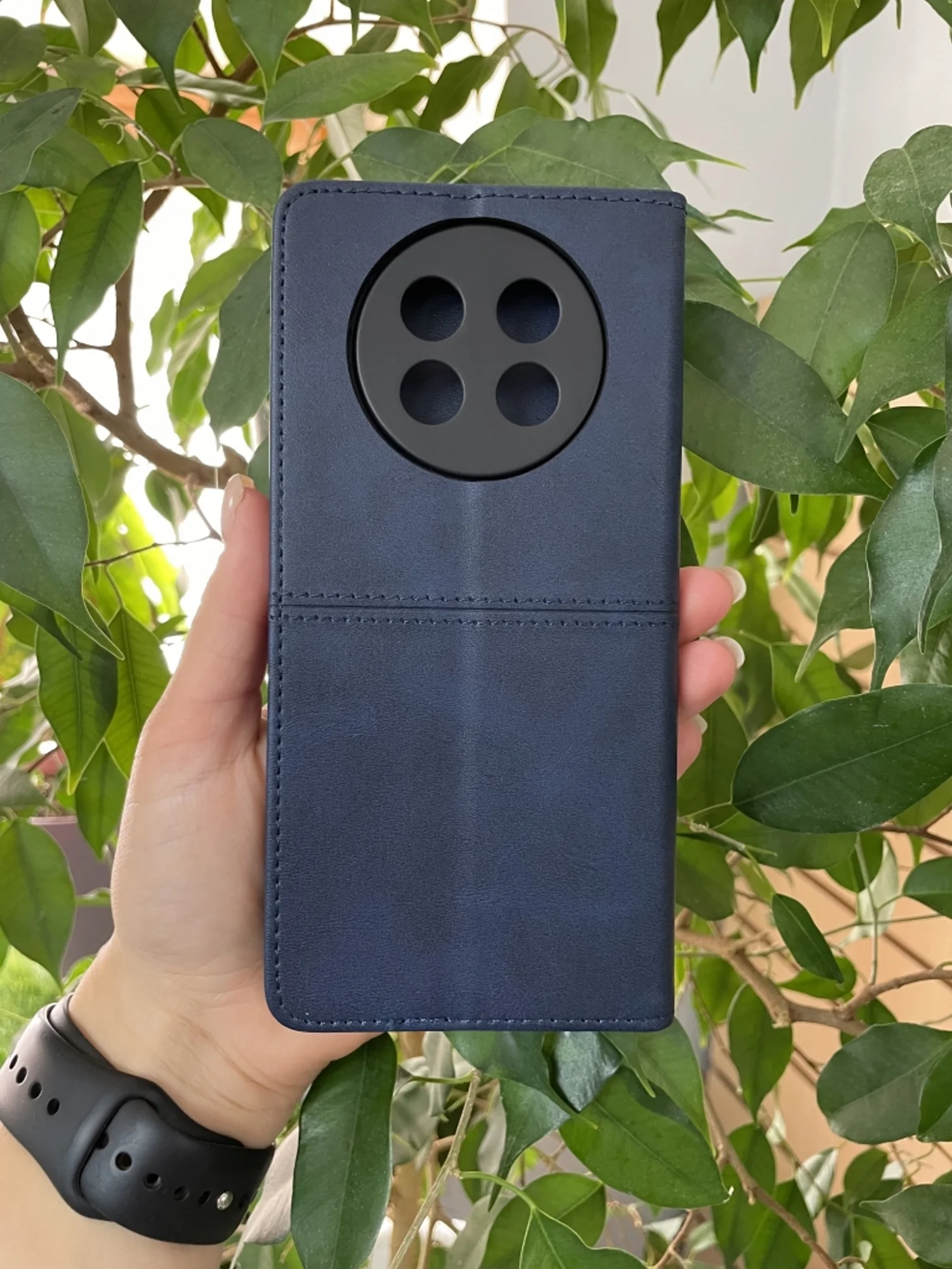 Синий чехол книжка elitcase для Huawei Nova Y91 / Хуавей Нова У91