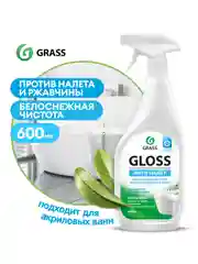 Чистящее средство для ванной комнаты Grass Gloss, анти-налет, 600 мл