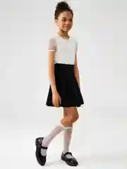 Блузка детская для девочек ACOOLA Anna, белый, хлопок
