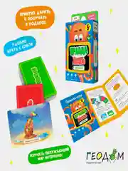 Карточная игра ГЕОДОМ "Правда-ложь. Животные", 60 карточек