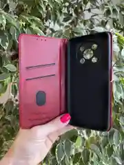 Красный чехол книжка elitcase для Huawei Nova Y90 / Нова У90