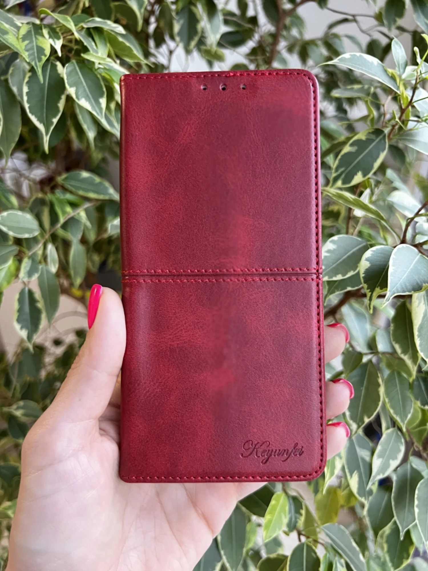 Красный чехол книжка elitcase для Huawei Nova Y90 / Нова У90