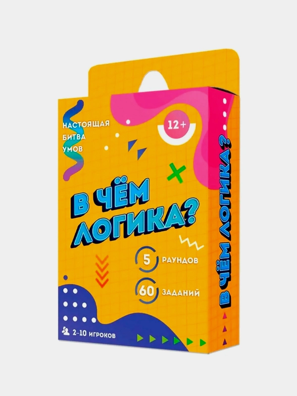 Карточная игра ГЕОДОМ "В чём логика?", 60 карточек