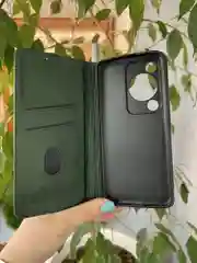 Тёмно-зелёный чехол книжка elitcase для Huawei Nova Y72 / Хуавей Нова У72