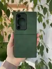 Тёмно-зелёный чехол книжка elitcase для Huawei Nova Y72 / Хуавей Нова У72