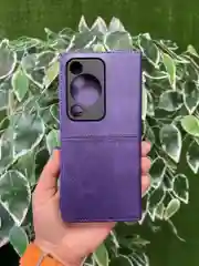 Фиолетовый чехол книжка elitcase для Huawei Nova Y72 / Хуавей Нова У72