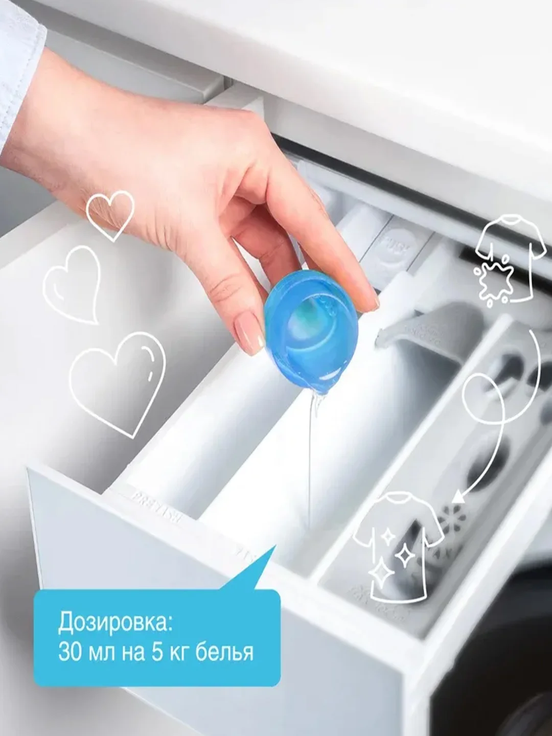 Кондиционер для белья SYNERGETIC "Утренняя роса", 1 л
