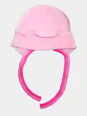 Шапочка чепчик для малышей на завязках, утеплённая, велюр