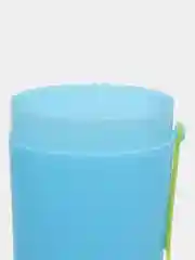 Лазурный футляр для зубной щетки и пасты