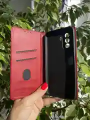 Красный чехол книжка elitcase для Huawei Nova Y71 и Y70 и Y70 Plus / Нова У71 и У70 и У70 +