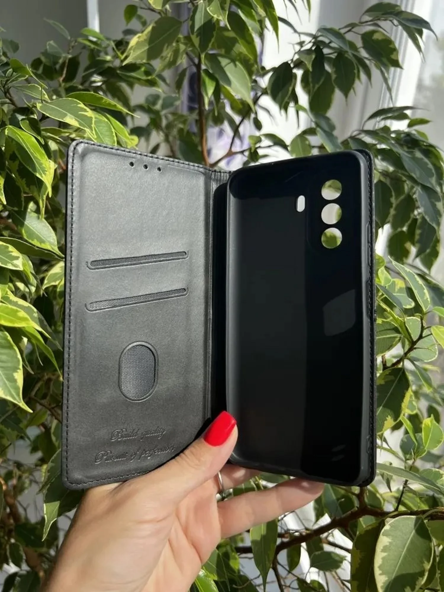 Черный чехол книжка elitcase для Huawei Nova Y71 и Y70 и Y70 Plus / Нова У71 и У70 и У70 +