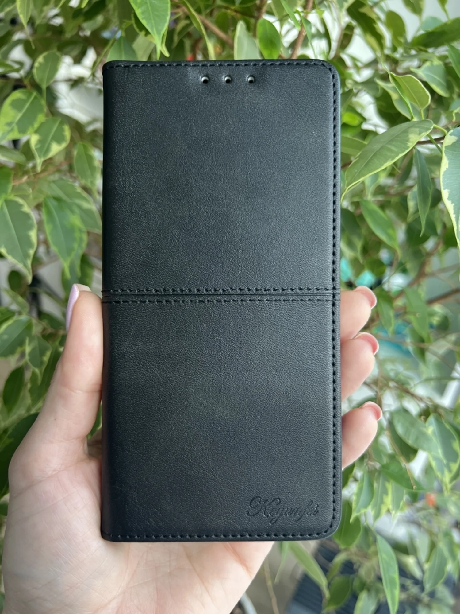 Черный чехол книжка elitcase для Huawei Nova Y61 / Нова У61