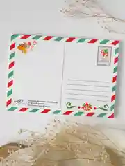 Синий открытка сувенирная Казань на татарском языке, с конвертом, 10 х 15 см