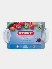 Кастрюля с крышкой PYREX CLASSIC, 5.8л, овальная