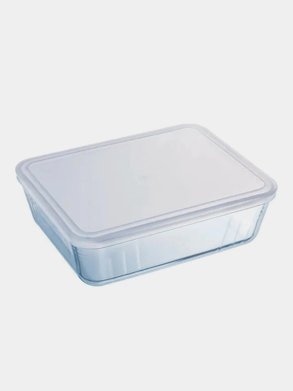 Форма для запекания и выпечки с крышкой PYREX COOK&FREEZ, 2.6л, 24x19x8см, прямоугольная