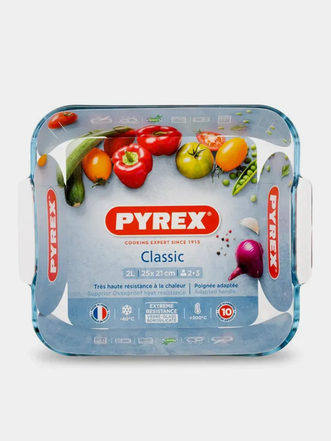 Блюдо для запекания и выпечки PYREX SMART COOKING, 25x21см, квадратное