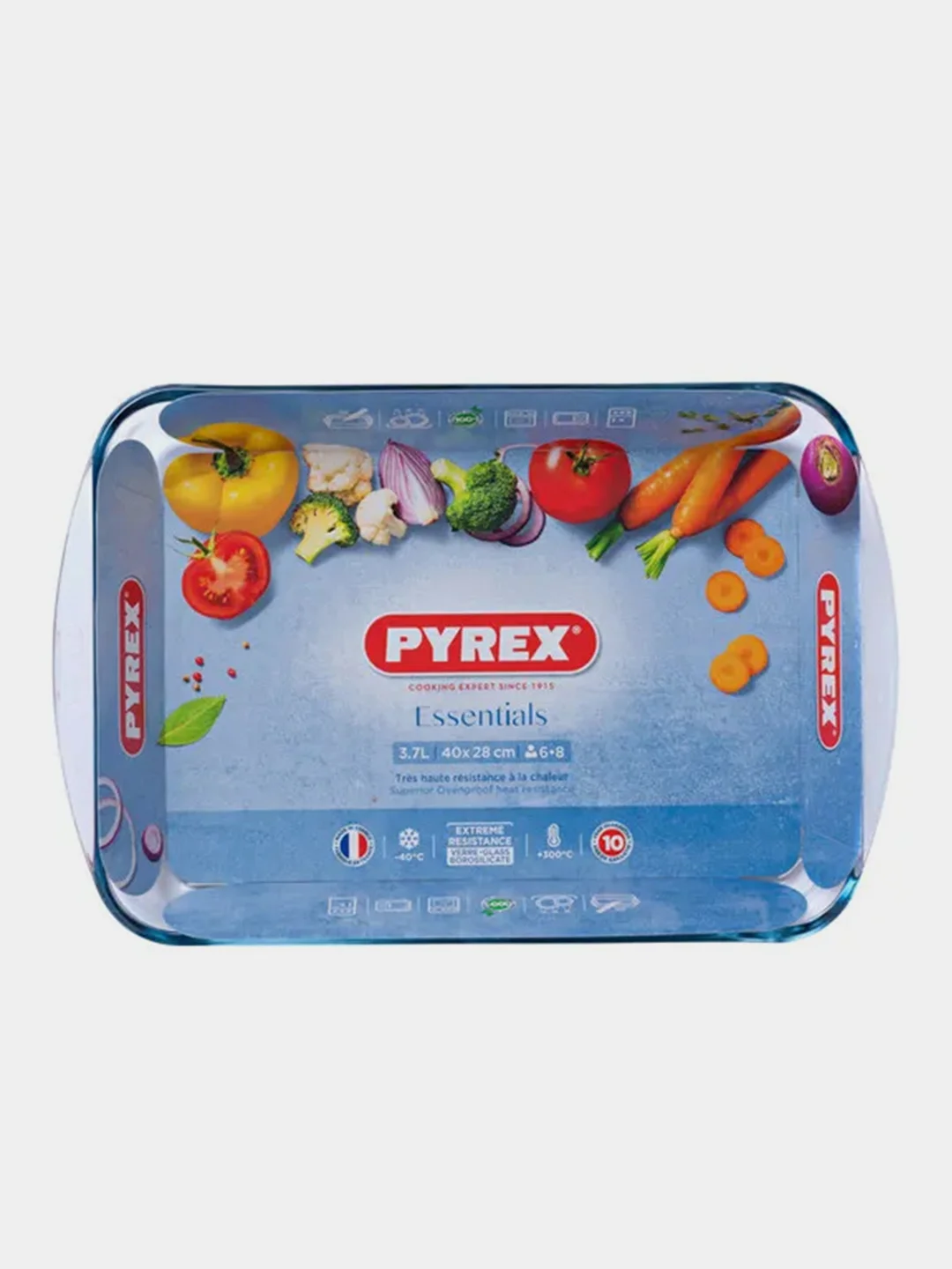 Блюдо для запекания и выпечки PYREX SMART COOKING, 40x27см, прямоугольное