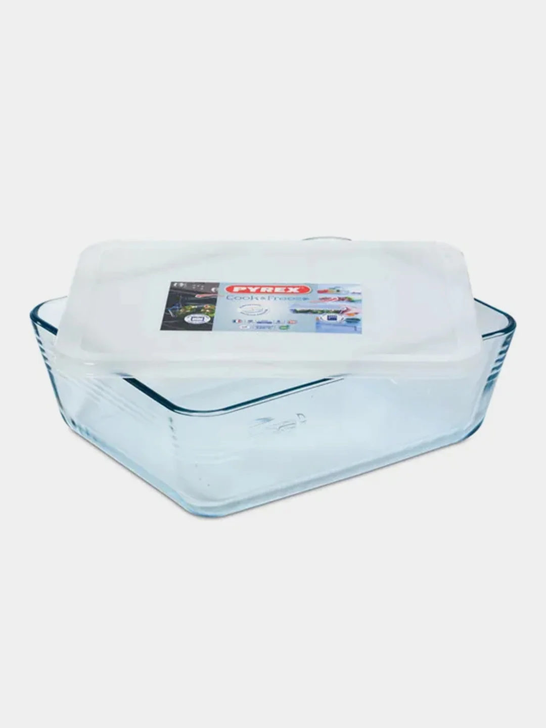 Форма для запекания и выпечки с крышкой PYREX COOK&FREEZ, 4л, 27x22x9см, прямоугольная