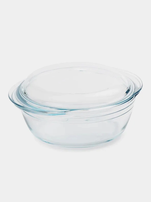 Кастрюля PYREX ESSENTIALS, 2.1л, 20см, круглая, с крышкой