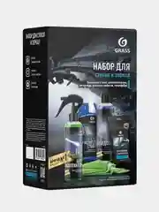 Набор автохимии для стекол и зеркал GRASS, 5 предметов