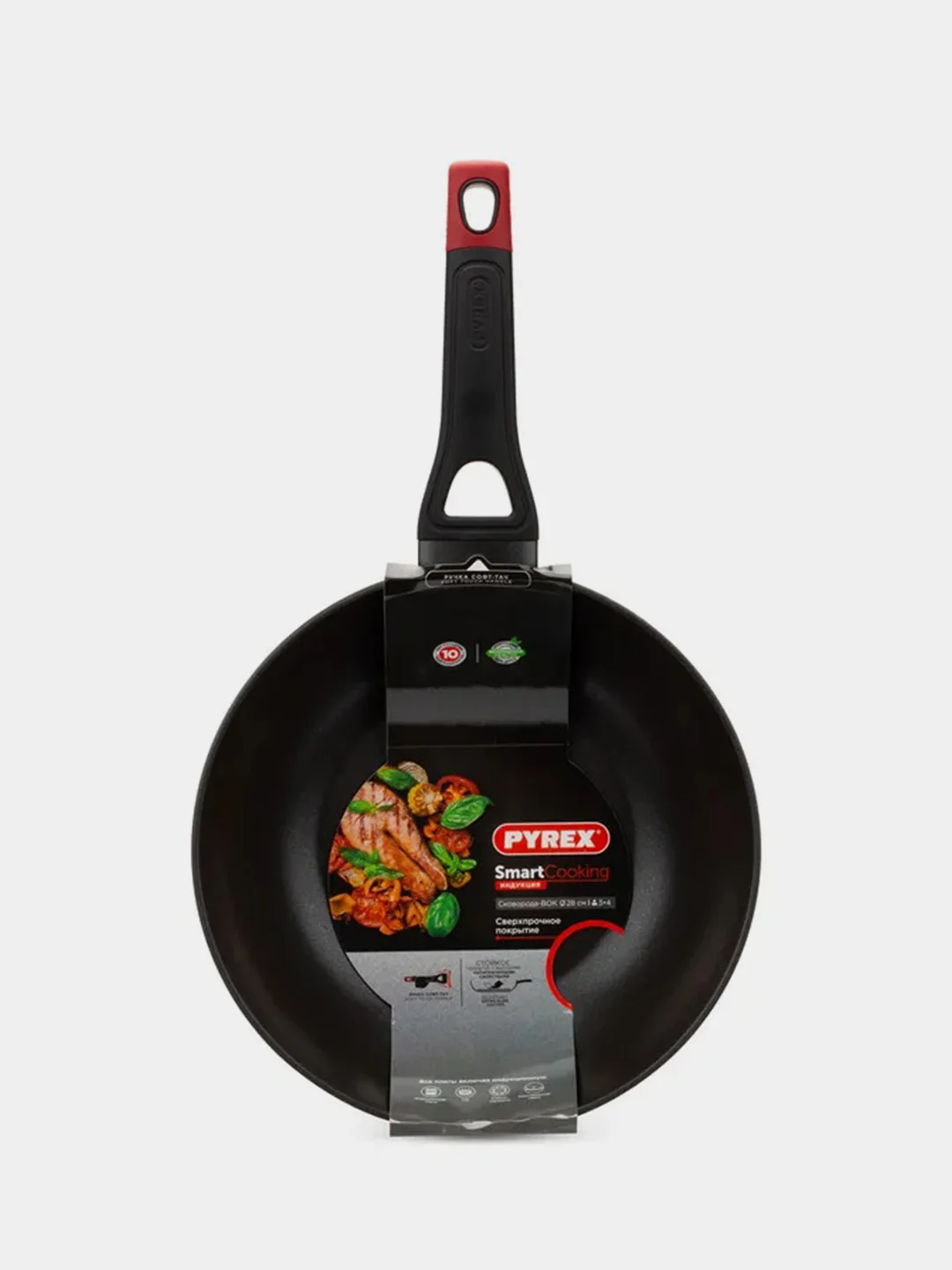 Сковорода-вок PYREX SMART COOKING, 28см, индукция