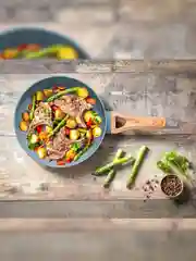 Сковорода PYREX OPTIMA STONE, 28см, индукция
