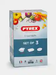 Набор кухонной посуды PYREX ESSENTIALS, 3 предмета