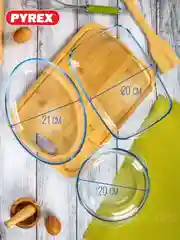 Набор кухонной посуды PYREX ESSENTIALS, 3 предмета