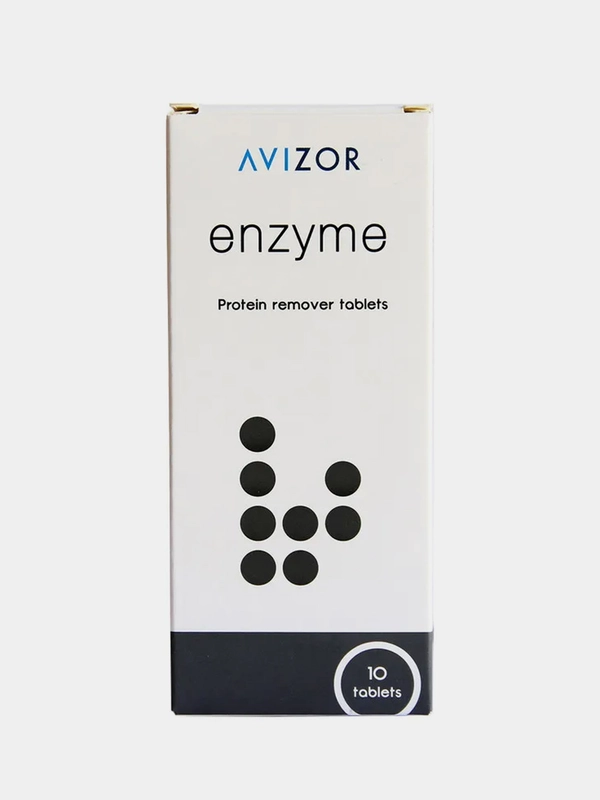 Средство по уходу за контактными линзами Avizor Enzyme, 10 таблеток