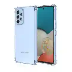 Чехол для Samsung Galaxy A53 5G, Самсунг А53, с усиленными углами, силиконовый, прозрачный