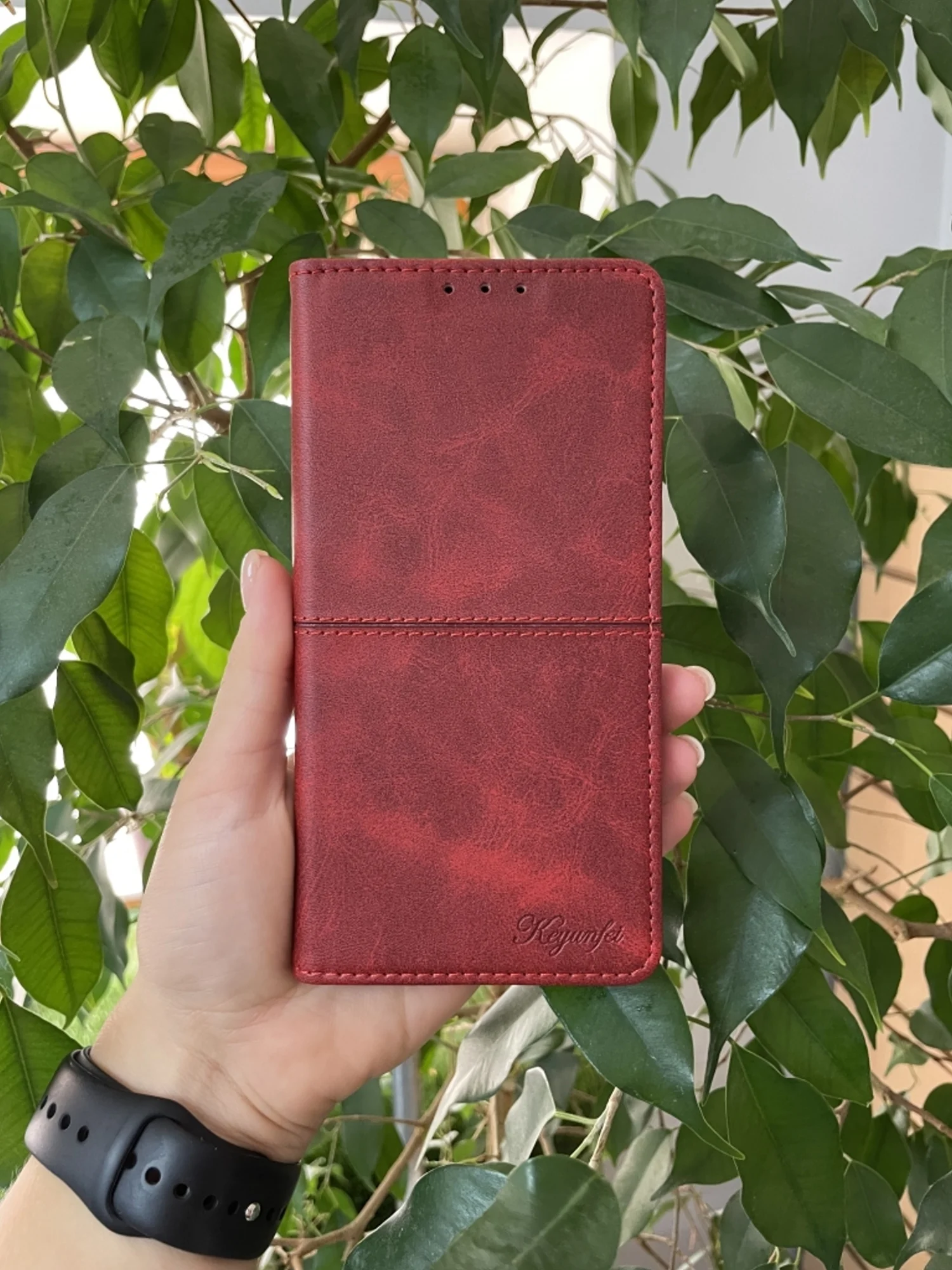 Красный чехол книжка elitcase для Huawei Nova 11 и Huawei Nova 12s