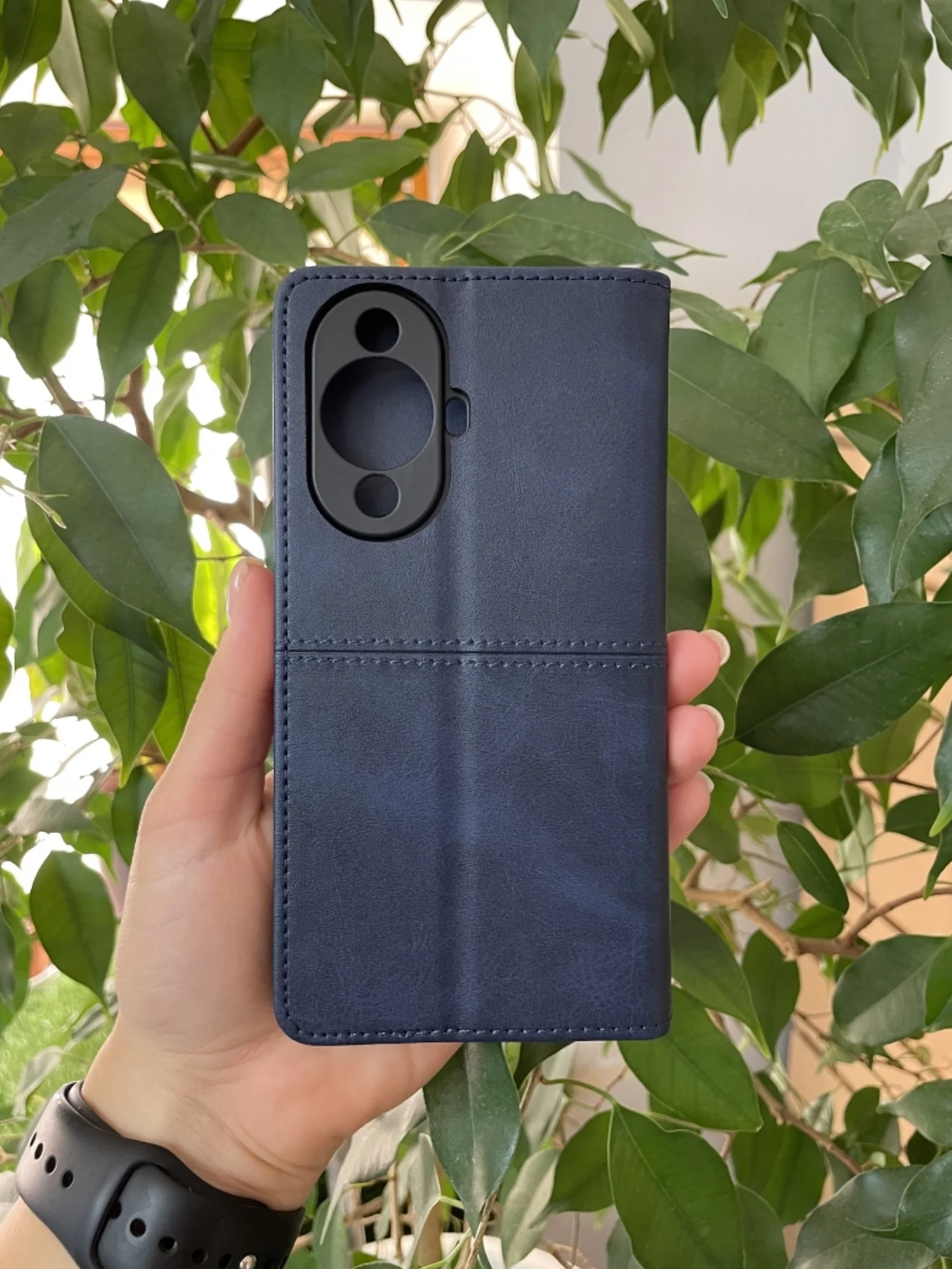 Синий чехол книжка elitcase для Huawei Nova 11 и Huawei Nova 12s