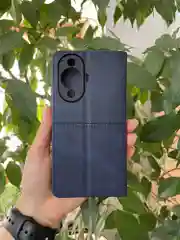 Синий чехол книжка elitcase для Huawei Nova 11 и Huawei Nova 12s