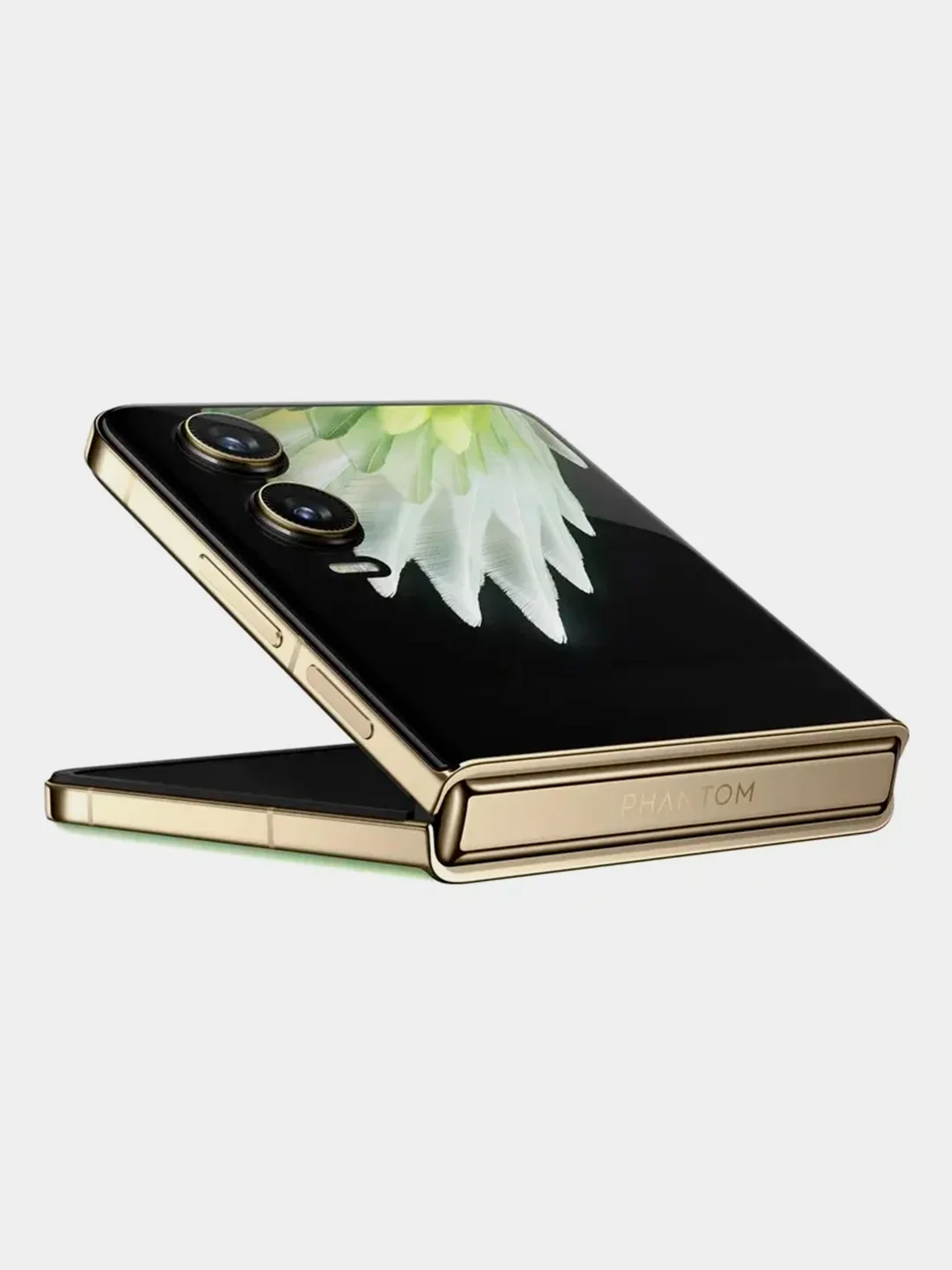 Зеленый смартфон Tecno Phantom V Flip 2 5G, 8/256 Гб