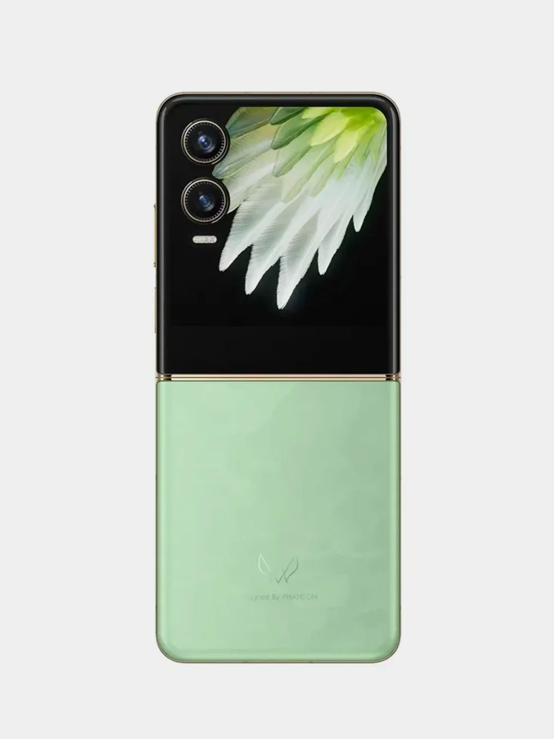 Зеленый смартфон Tecno Phantom V Flip 2 5G, 8/256 Гб