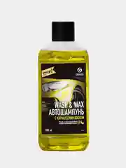 Автошампунь с карнаубским воском GRASS Wash & Wax